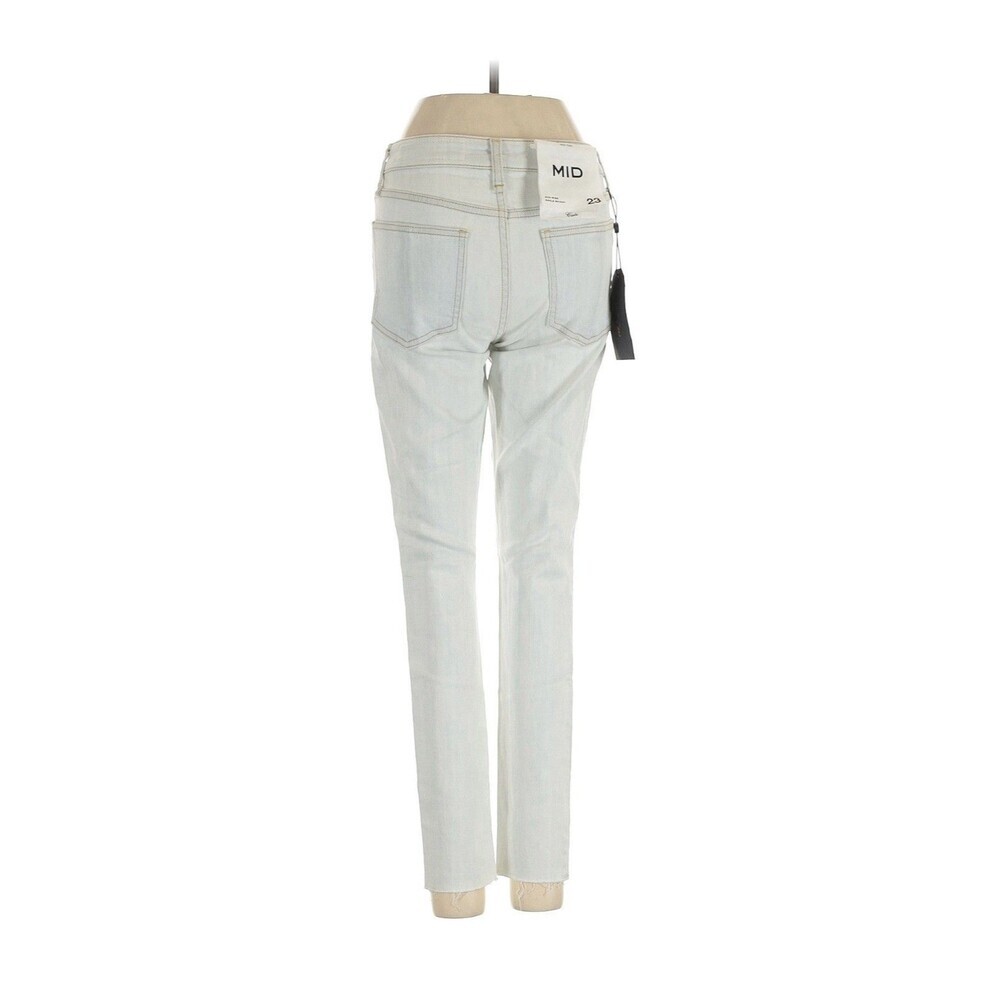 Rag & Bone Jeans Size 23 Mid Rise Skinny Light Wash Ditch Plains 25” Inseam NWT - Picture 2 of 5